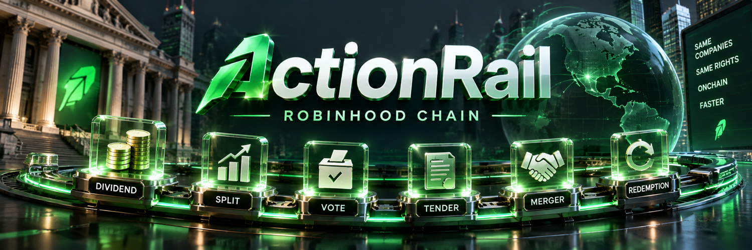 ActionRail corporate action settlement rail